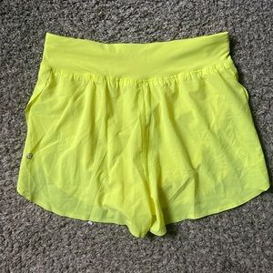Lululemon fast and free running shorts